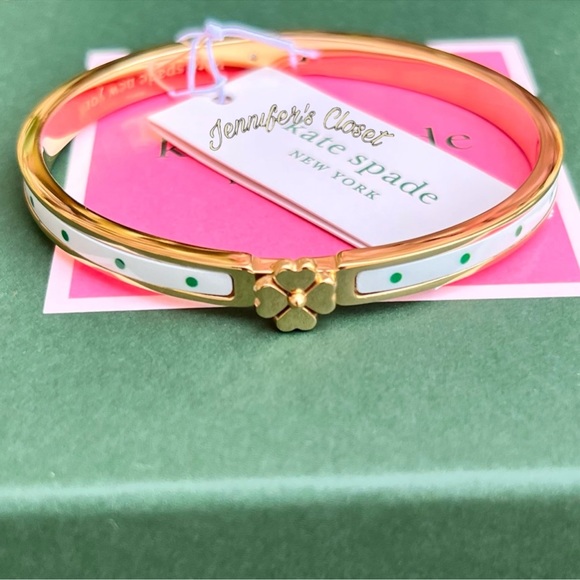 NWT! Kate Spade Hinged Bangle Bracelet - Picture 2 of 4